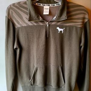 PINK Quarter Zip Pullover